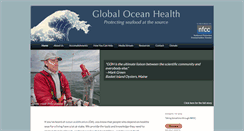 Desktop Screenshot of globaloceanhealth.org